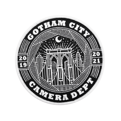 A cool Gotham City Camera Dept. patch