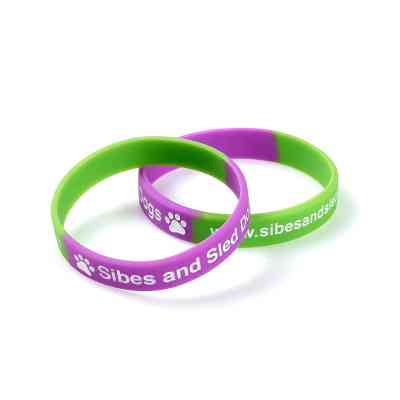 Debossed Silicone Wristbands