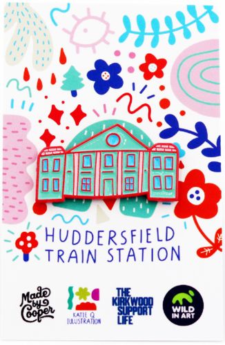 Huddersfield Train Station Badges