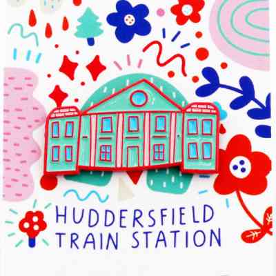 Huddersfield Train Station Badges