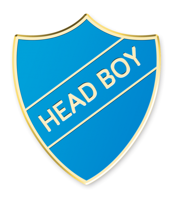 Head Boy Shield - Made by Cooper