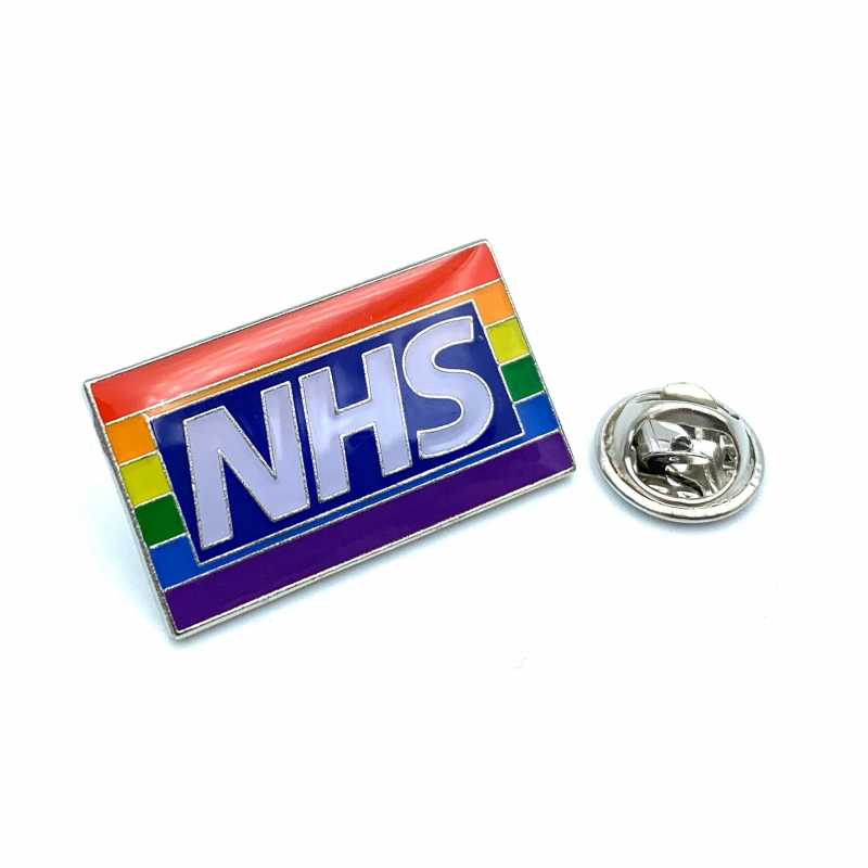 Rainbow Nhs Badge Made By Cooper